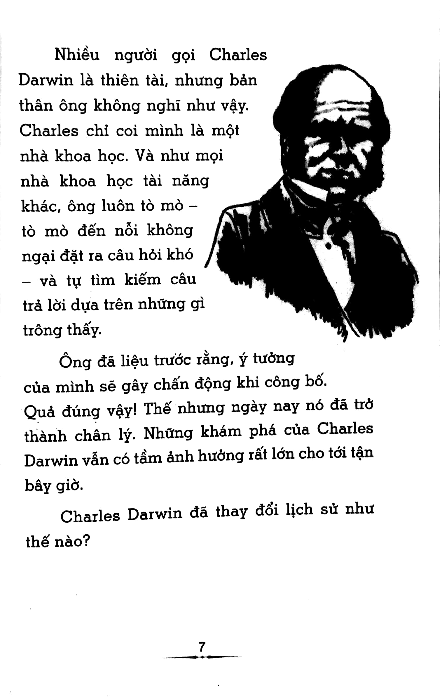 bộ sách chân dung những người thay đổi thế giới - charles darwin là ai? (tái bản 2023)