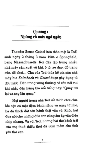 bộ sách chân dung những người thay đổi thế giới – dr. seuss là ai? (tái bản 2019)