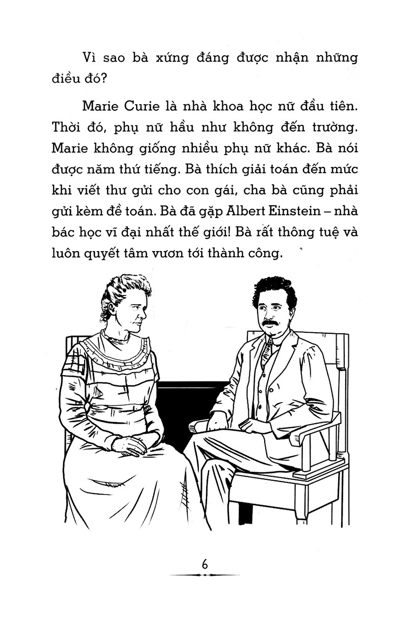 bộ sách chân dung những người thay đổi thế giới - marie curie là ai? (tái bản 2024)