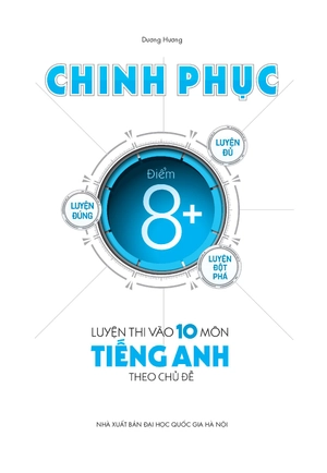 bộ sách chinh phục toàn diện môn tiếng anh kỳ thi vào 10 (bộ 2 cuốn)