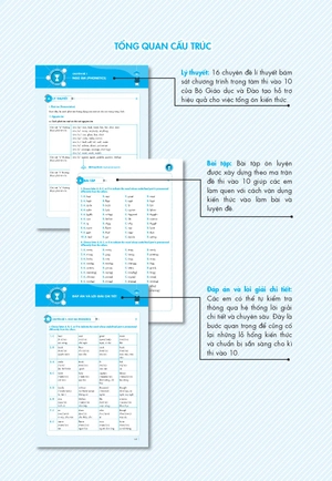 bộ sách chinh phục toàn diện môn tiếng anh kỳ thi vào 10 (bộ 2 cuốn)