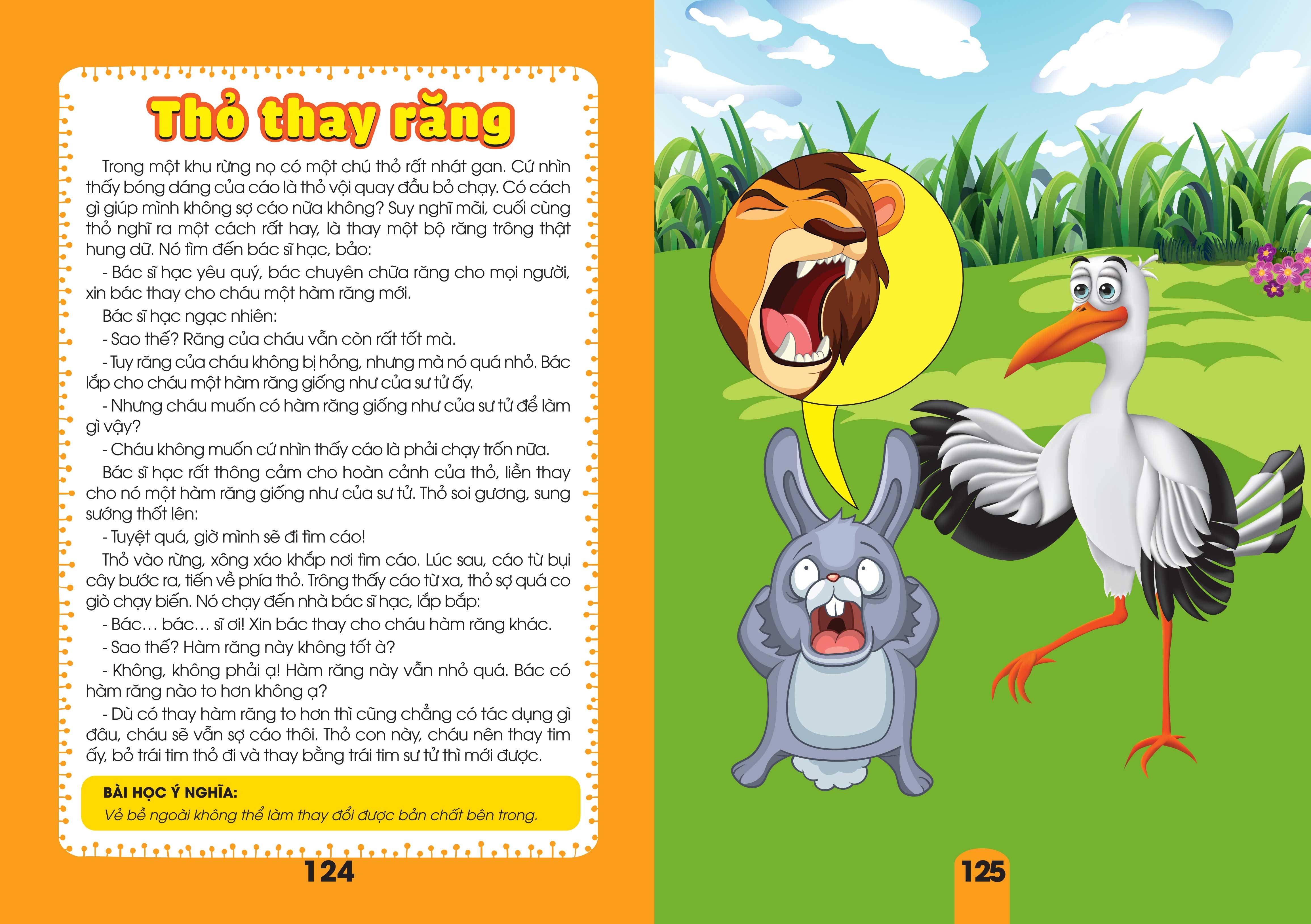 bộ sách cho bé học chữ - truyện ngụ ngôn và câu hỏi thực hành ý nghĩa - tập 2