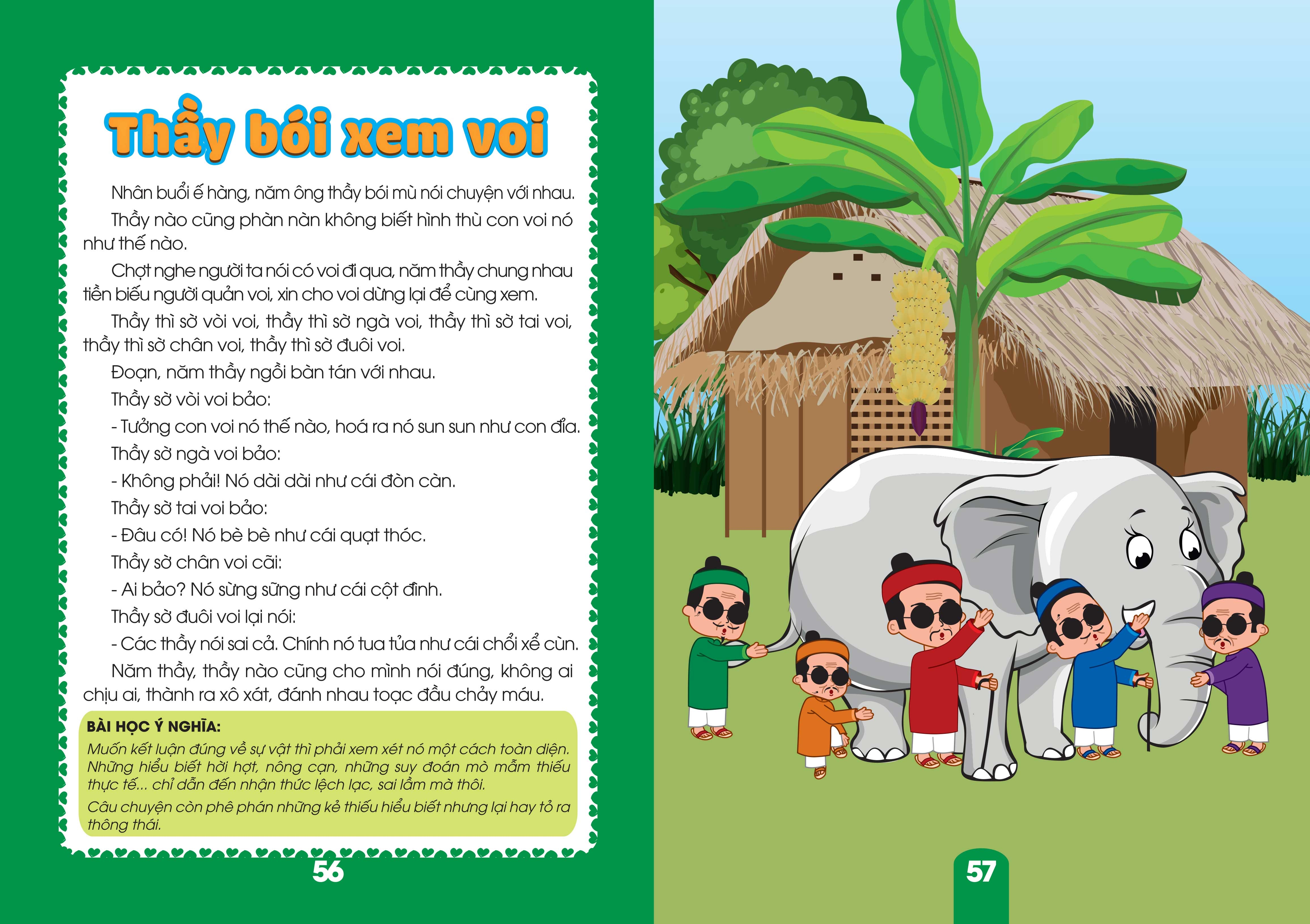 bộ sách cho bé học chữ - truyện ngụ ngôn và câu hỏi thực hành ý nghĩa - tập 2