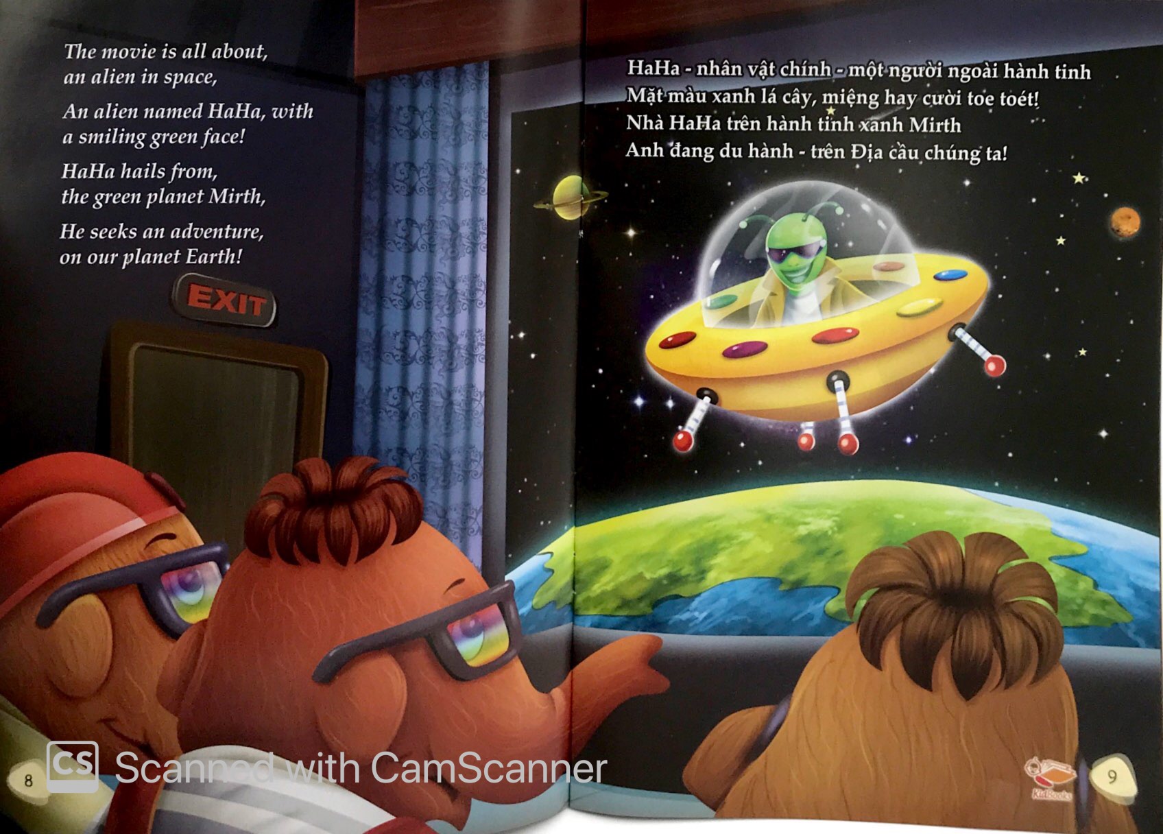 bộ sách chú voi moppet vui vẻ - voi ma-mut moppet đi xem phim