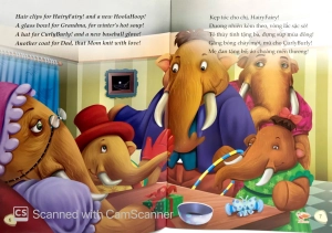 bộ sách chú voi moppet vui vẻ - voi ma-mut moppet mừng giáng sinh