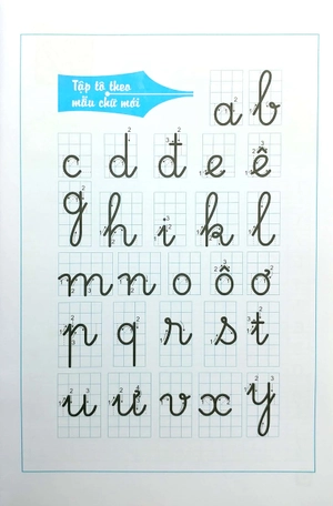 bộ sách chuẩn bị cho bé vào lớp 1: luyện viết theo mẫu chữ mới (bộ 7 cuốn) (tái bản)