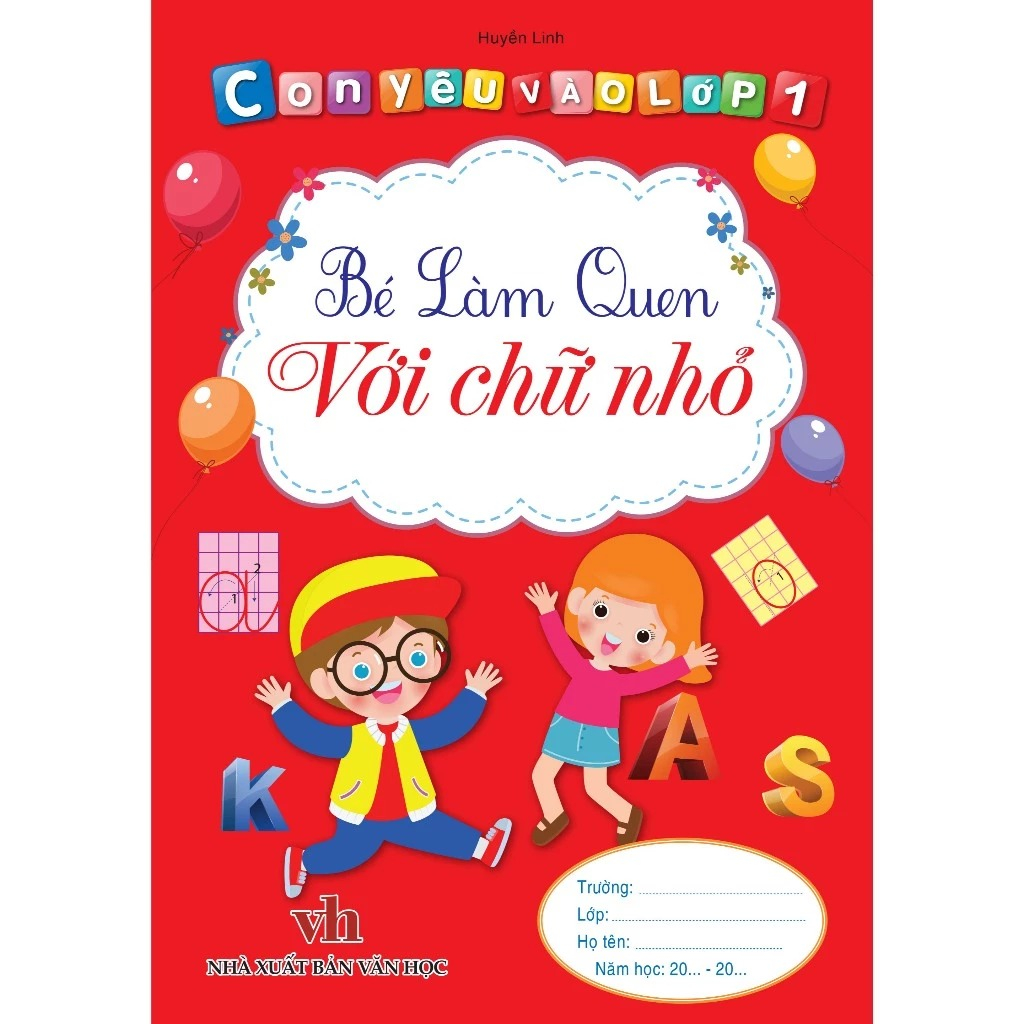 bộ sách con yêu vào lớp 1 (bộ 9 cuốn)