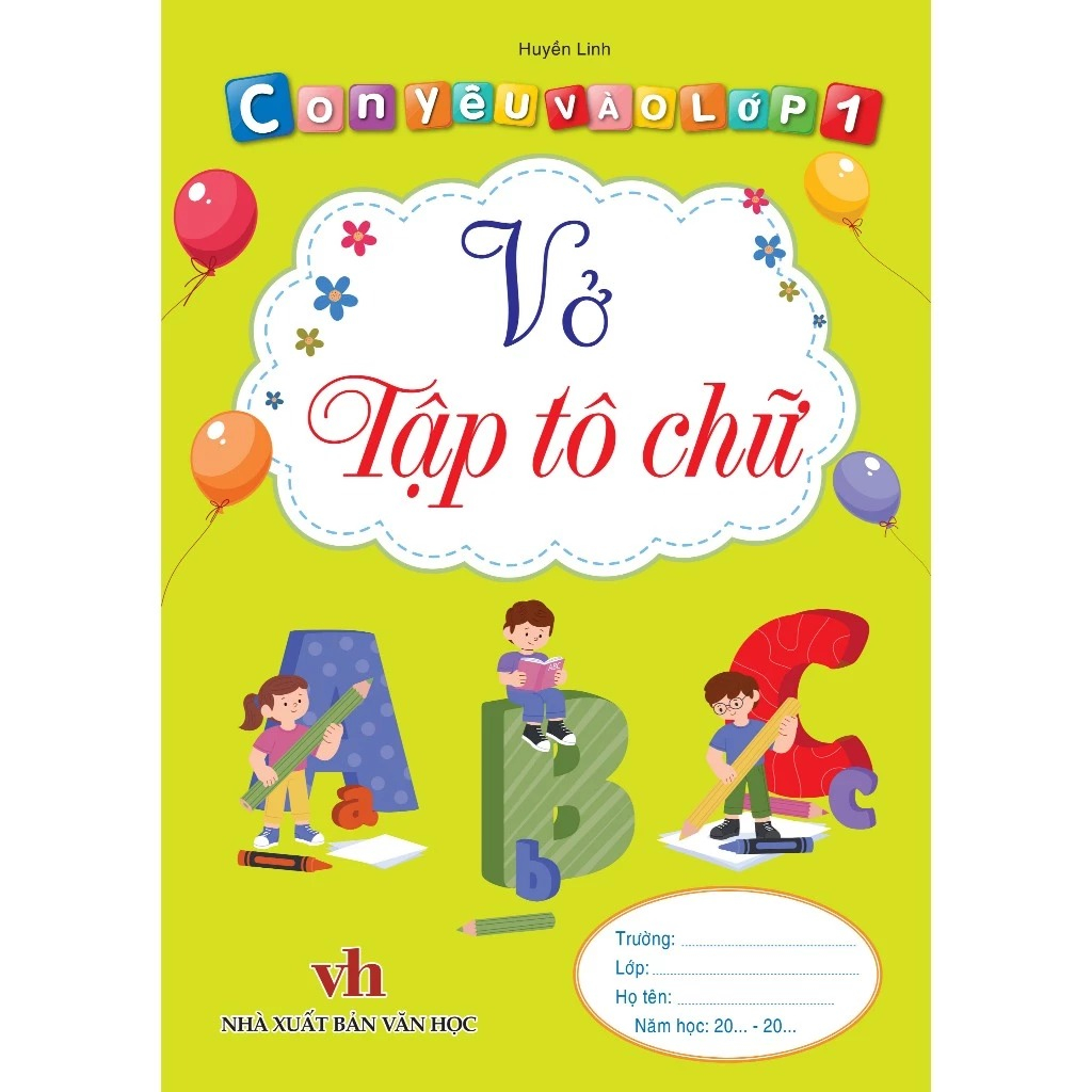 bộ sách con yêu vào lớp 1 (bộ 9 cuốn)