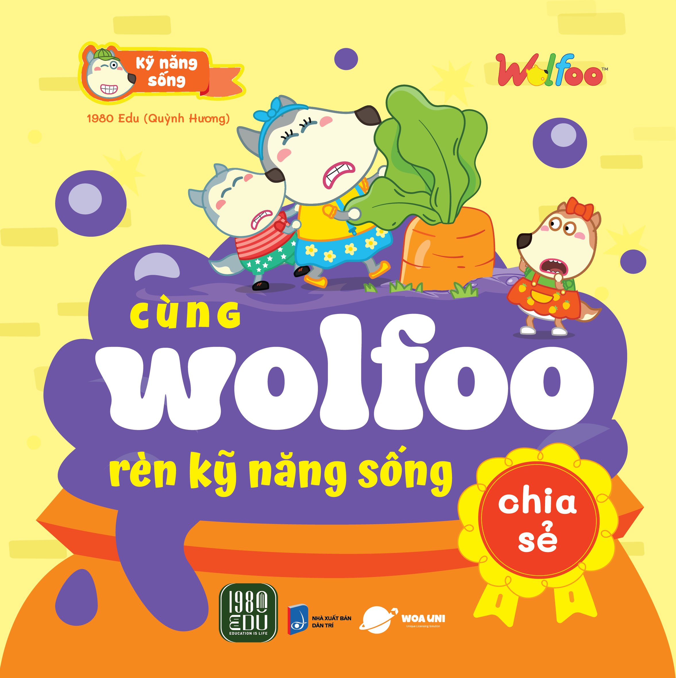 bộ sách cùng wolfoo rèn kỹ năng sống (bộ 6 cuốn)