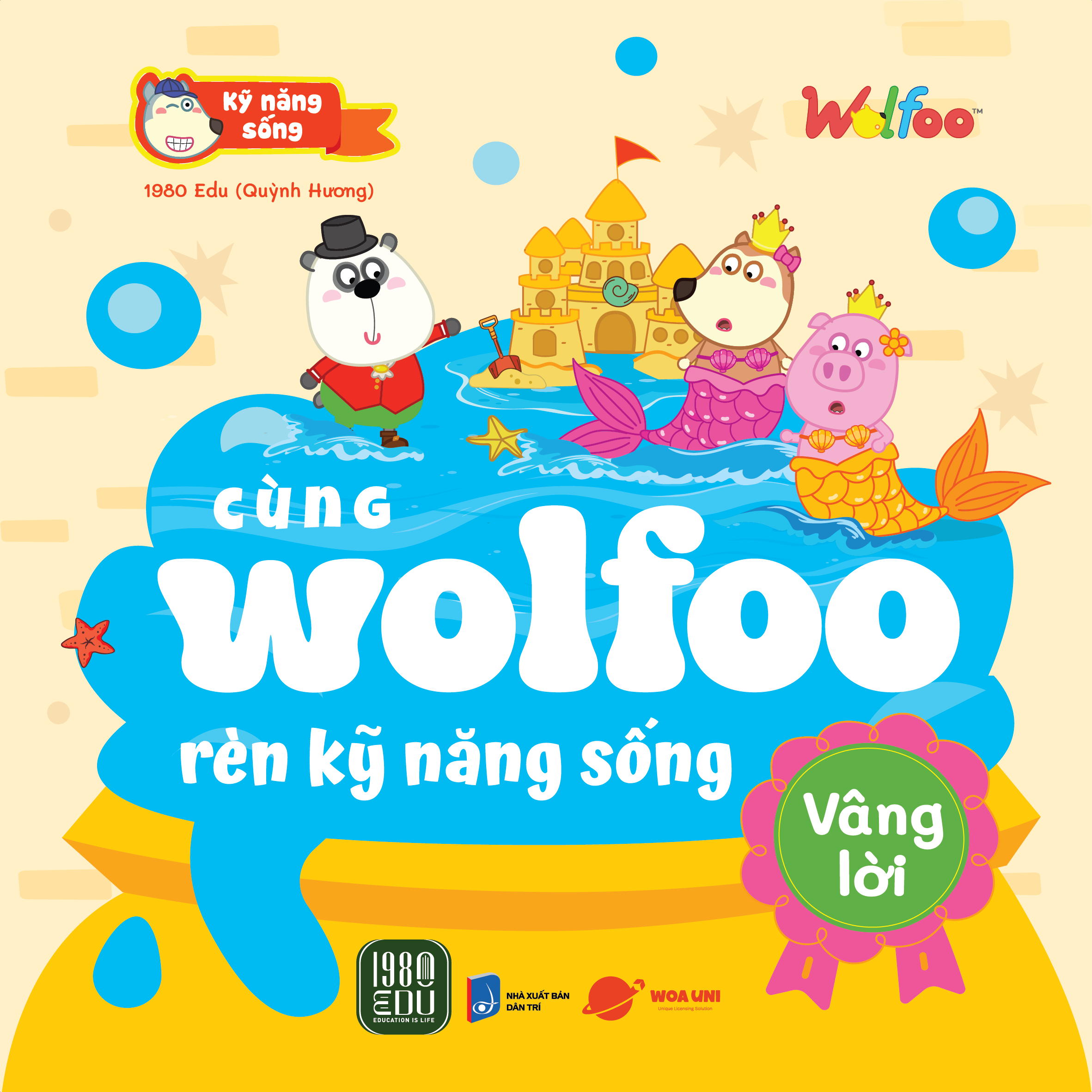 bộ sách cùng wolfoo rèn kỹ năng sống (bộ 6 cuốn)