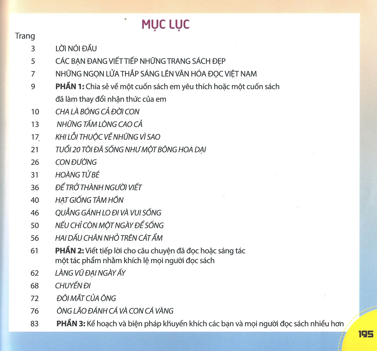 bộ sách cuộc thi đại sứ văn hóa đọc 2020: hành trình vào cuộc sống + cuốn sách nhỏ - ý nghĩa lớn + vitamin dành cho tâm hồn (bộ 3 cuốn)