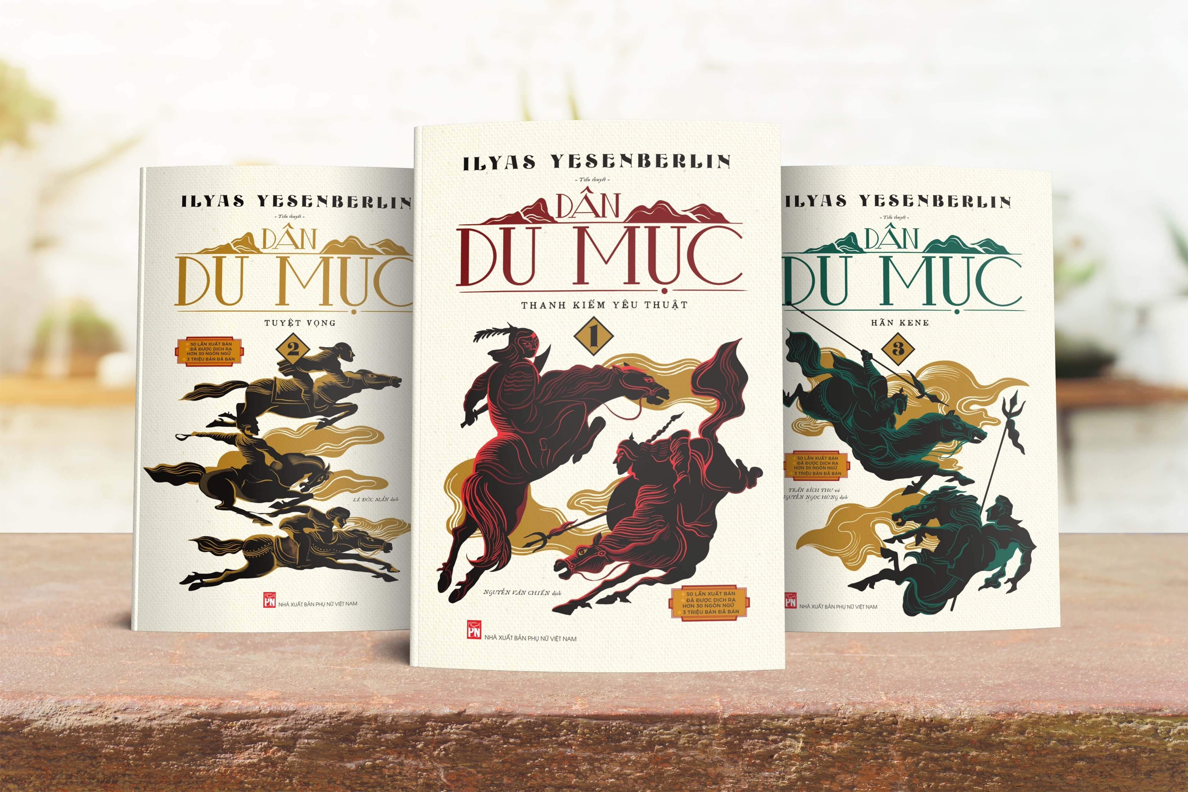 bộ sách dân du mục (bộ 3 cuốn)