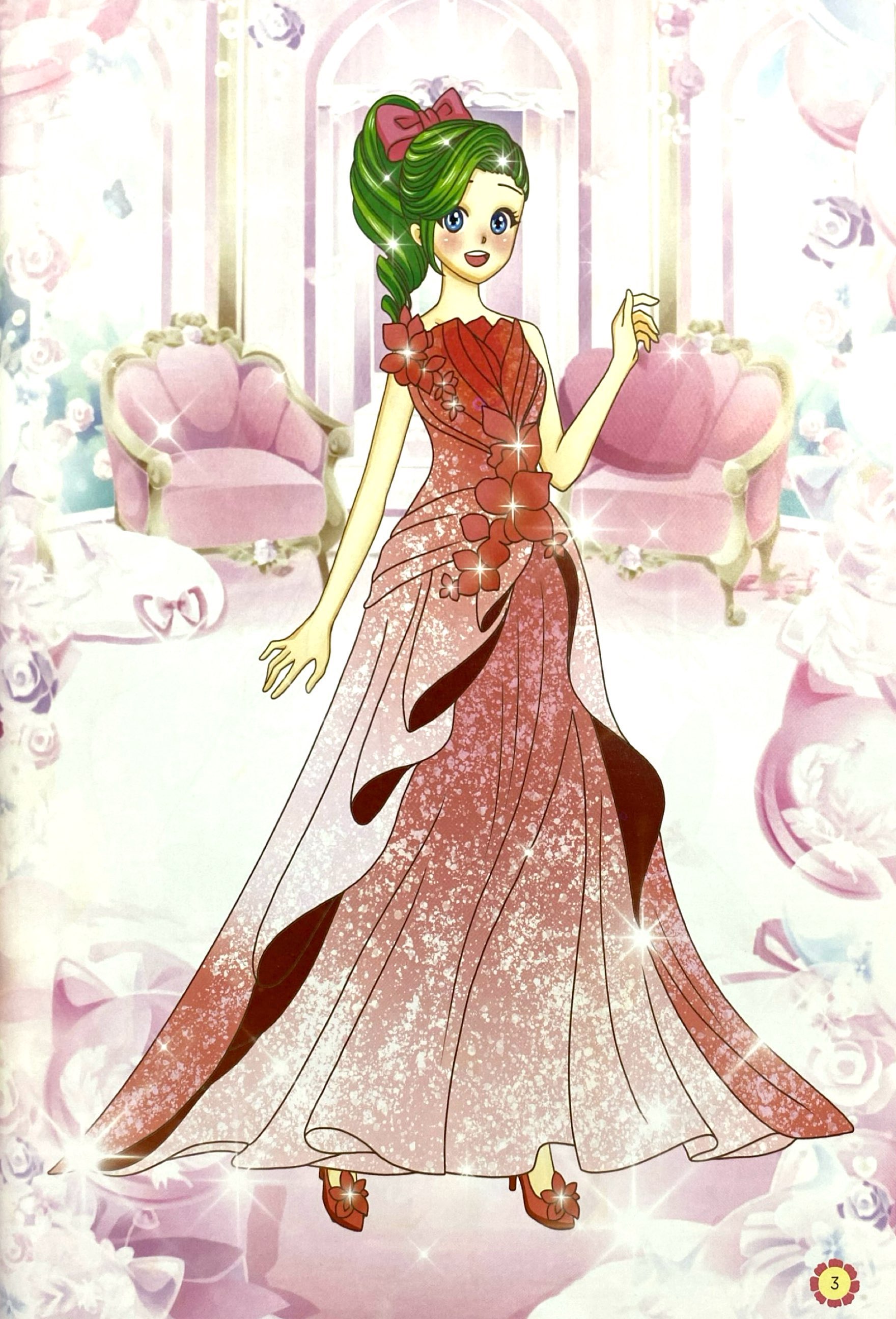 bộ sách dán hình - sticker công chúa - công chúa dịu dàng