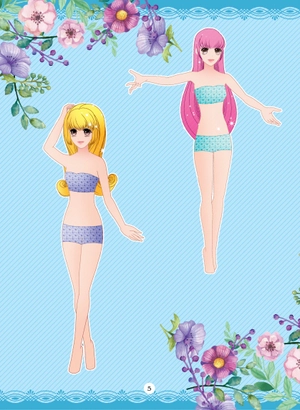 bộ sách dán hình trang phục công chúa (bộ 6 tập)