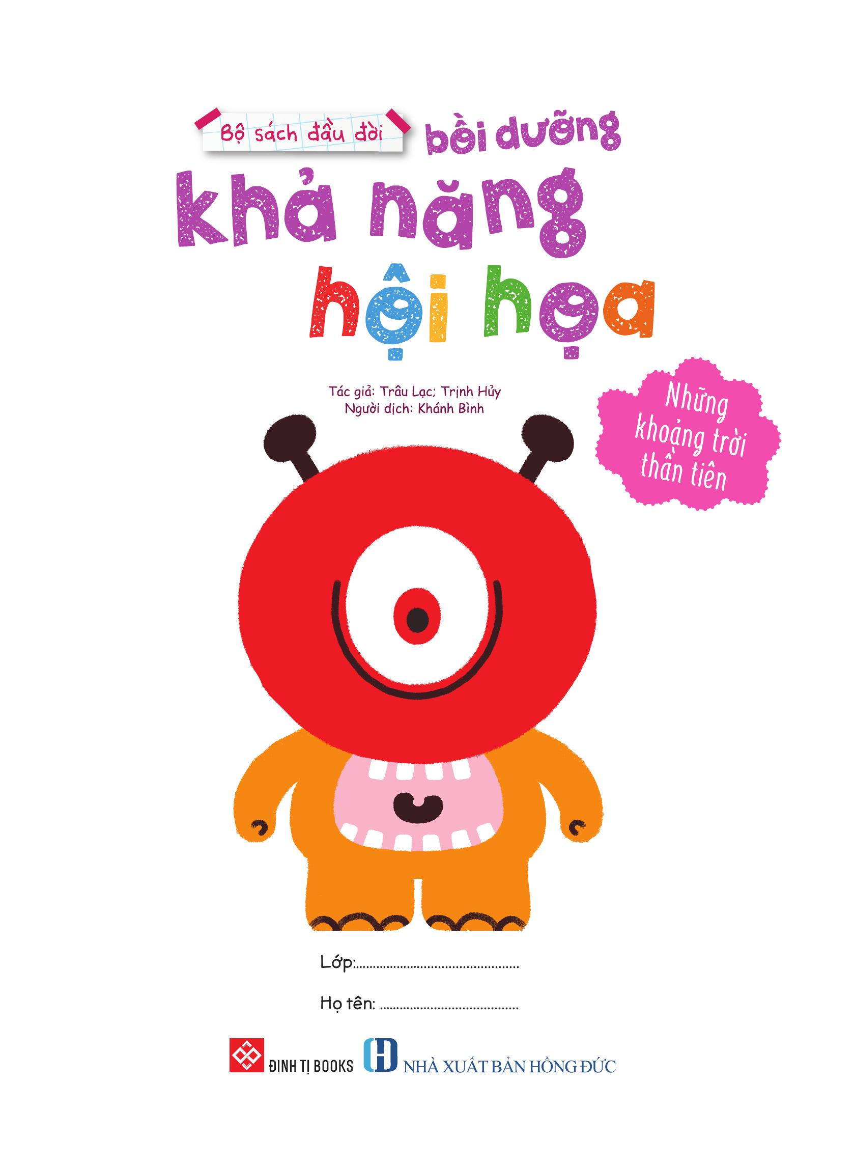 Bo Sach Dau Doi Boi Duong Kha Nang Hoi Hoa - Nhung Khoang Troi Than Tien