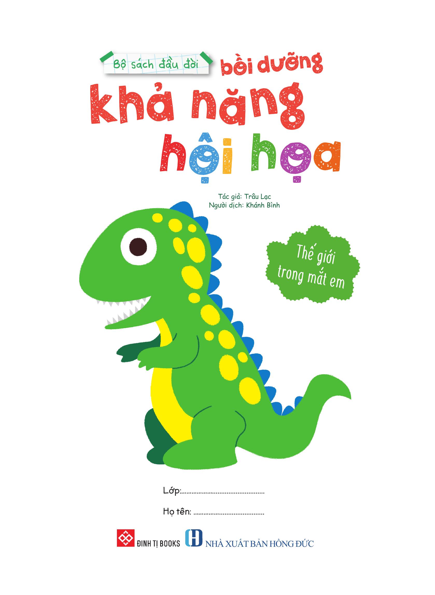 Bo Sach Dau Doi Boi Duong Kha Nang Hoi Hoa - The Gioi Trong Mat Em