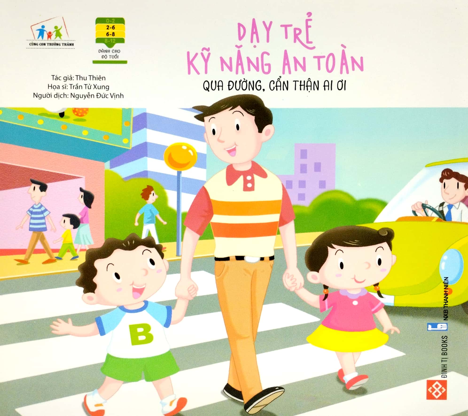 bộ sách dạy trẻ kỹ năng an toàn (bộ 5 cuốn)