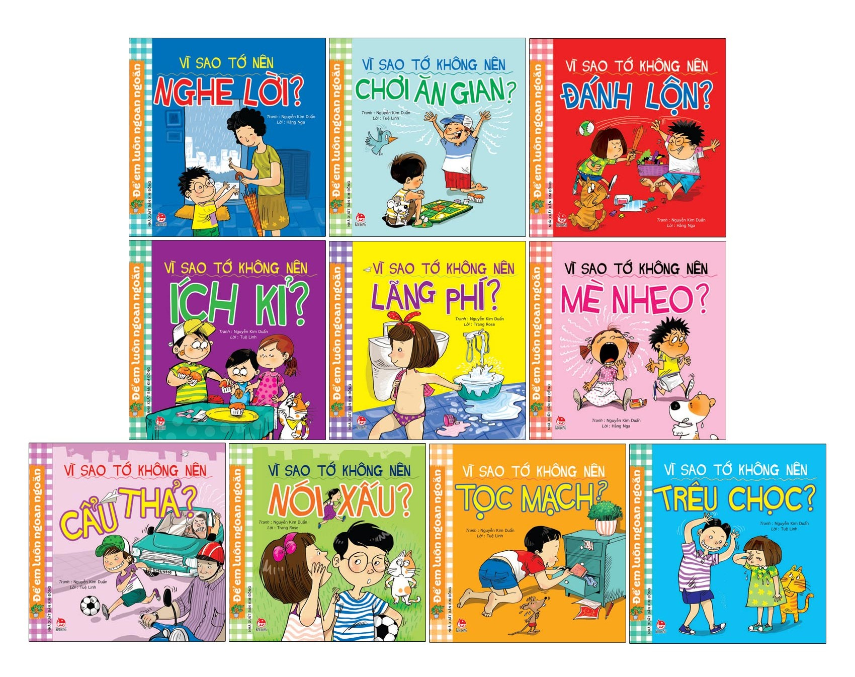 Bộ Sách Để Em Luôn Ngoan Ngoãn (Bộ 10 Cuốn) (Tái Bản 2026)