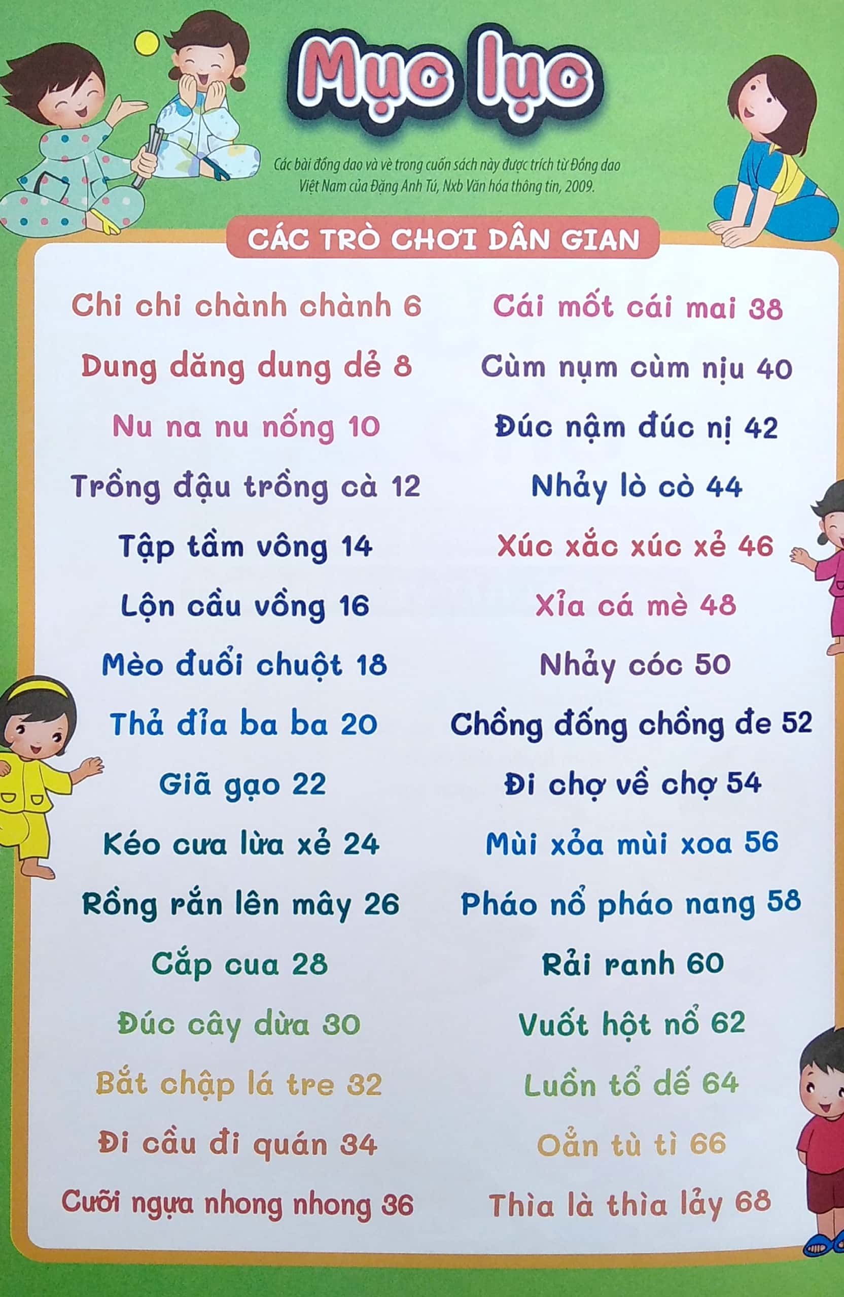 bộ sách đồng dao cho bé (bộ 2 cuốn)