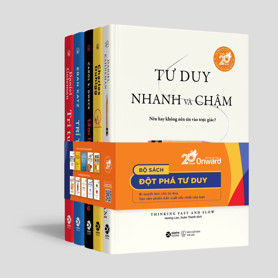bộ sách đột phá tư duy - kỷ niệm 20 năm onward (bộ 5 cuốn)
