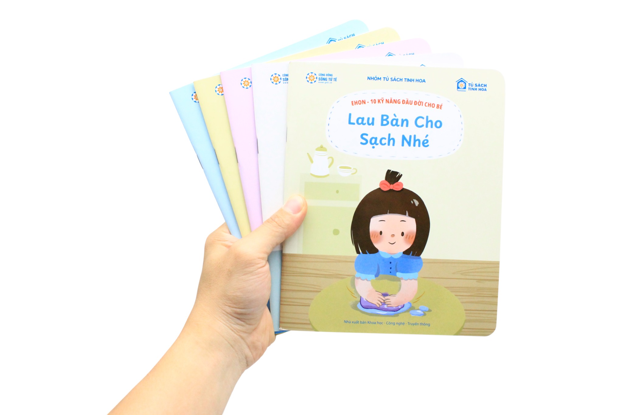 Bo Sach Ehon - 10 Ky Nang Dau Doi Cho Be - Bo 1 (Bo 5 Cuon)