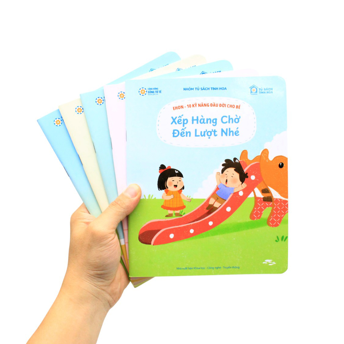 Bo Sach Ehon - 10 Ky Nang Dau Doi Cho Be - Bo 2 (Bo 5 Cuon)