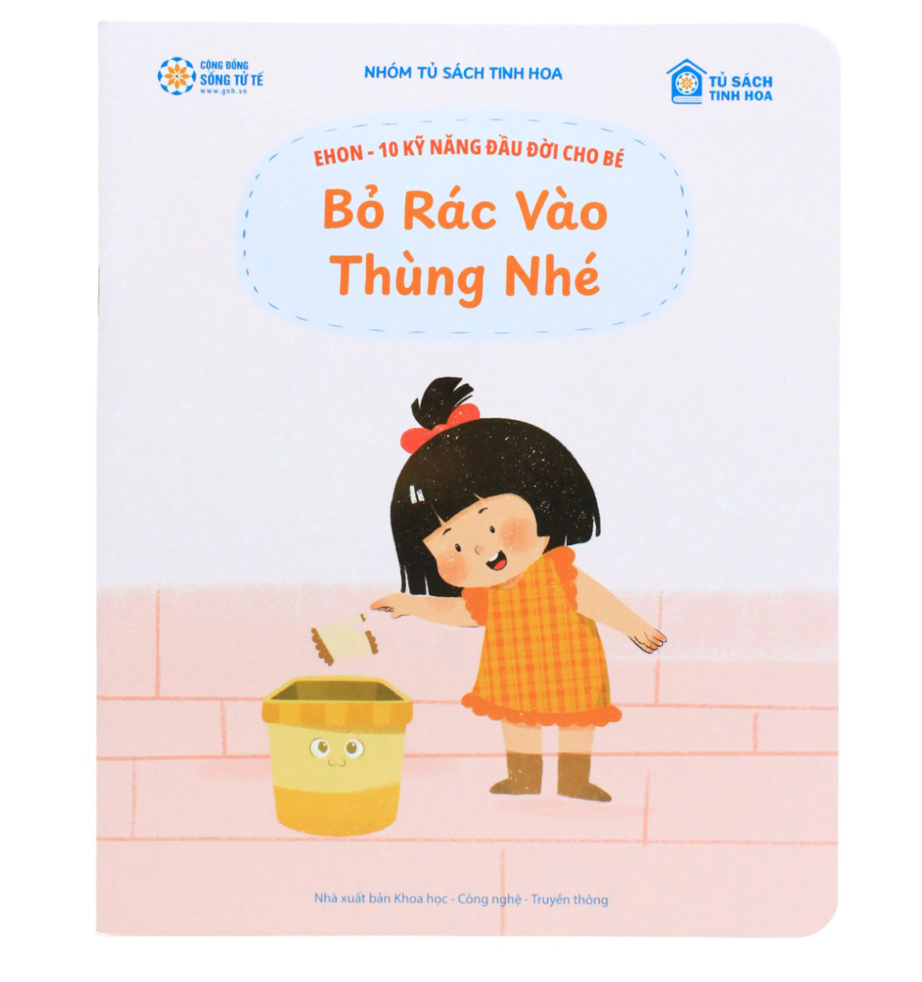 Bo Sach Ehon - 10 Ky Nang Dau Doi Cho Be - Bo 2 (Bo 5 Cuon)