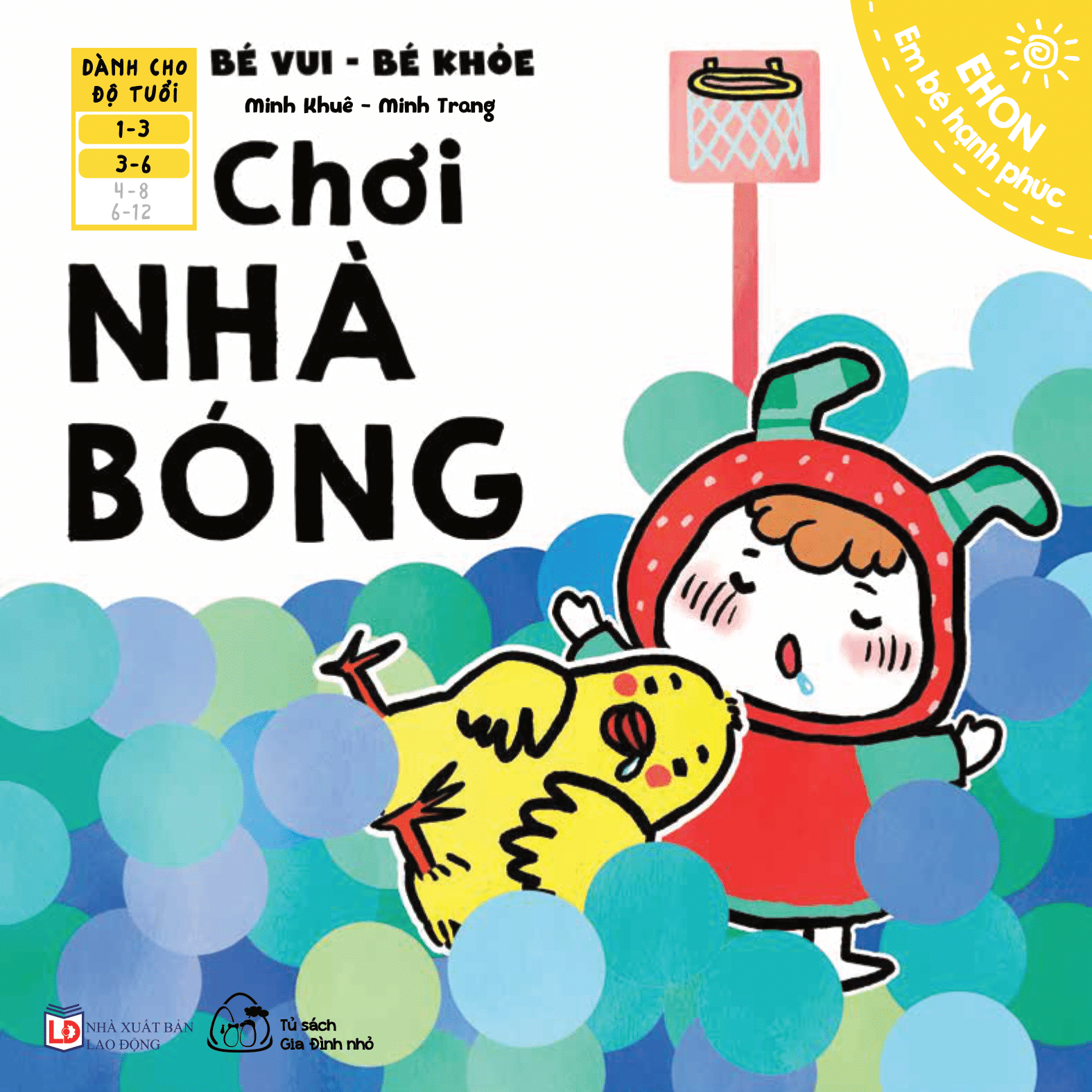 bộ sách ehon em bé hạnh phúc - bé vui-bé khỏe - giờ chơi của bé (từ 1-6 tuổi) (bộ 5 cuốn)