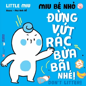 bộ sách ehon kĩ năng sống - miu bé nhỏ - tập 25 - 32 (bộ 8 cuốn)