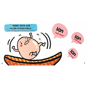 bộ sách ehon nhận biết - bé trứng tròn xoe (từ 1-6 tuổi) (bộ 4 cuốn)