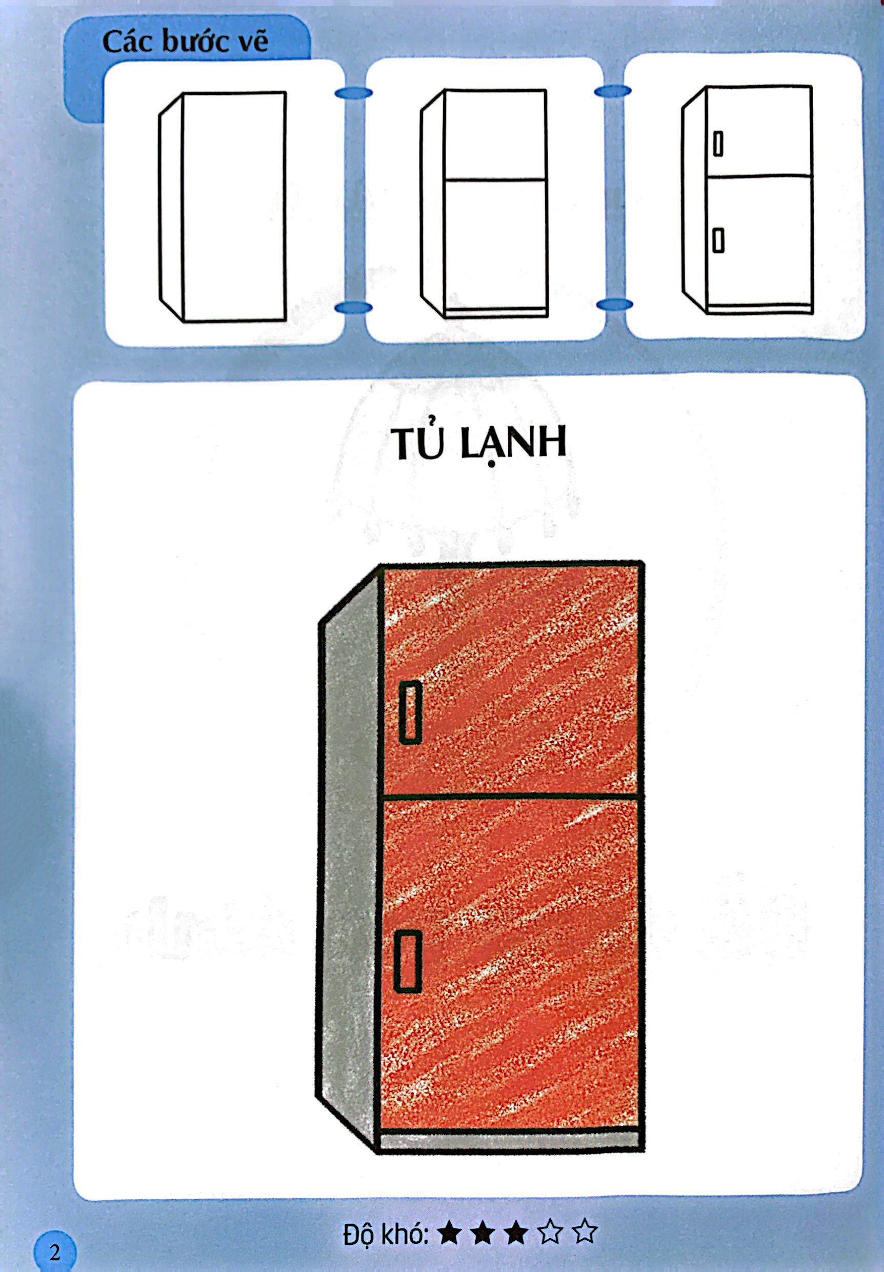 bộ sách em tập vẽ và tô màu (túi 8 cuốn)