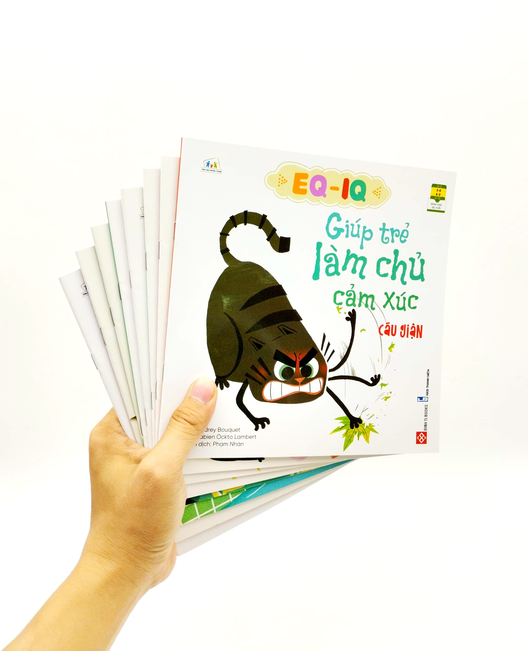 Bộ Sách EQ-IQ Giúp Trẻ Làm Chủ Cảm Xúc (Bộ 8 Cuốn)