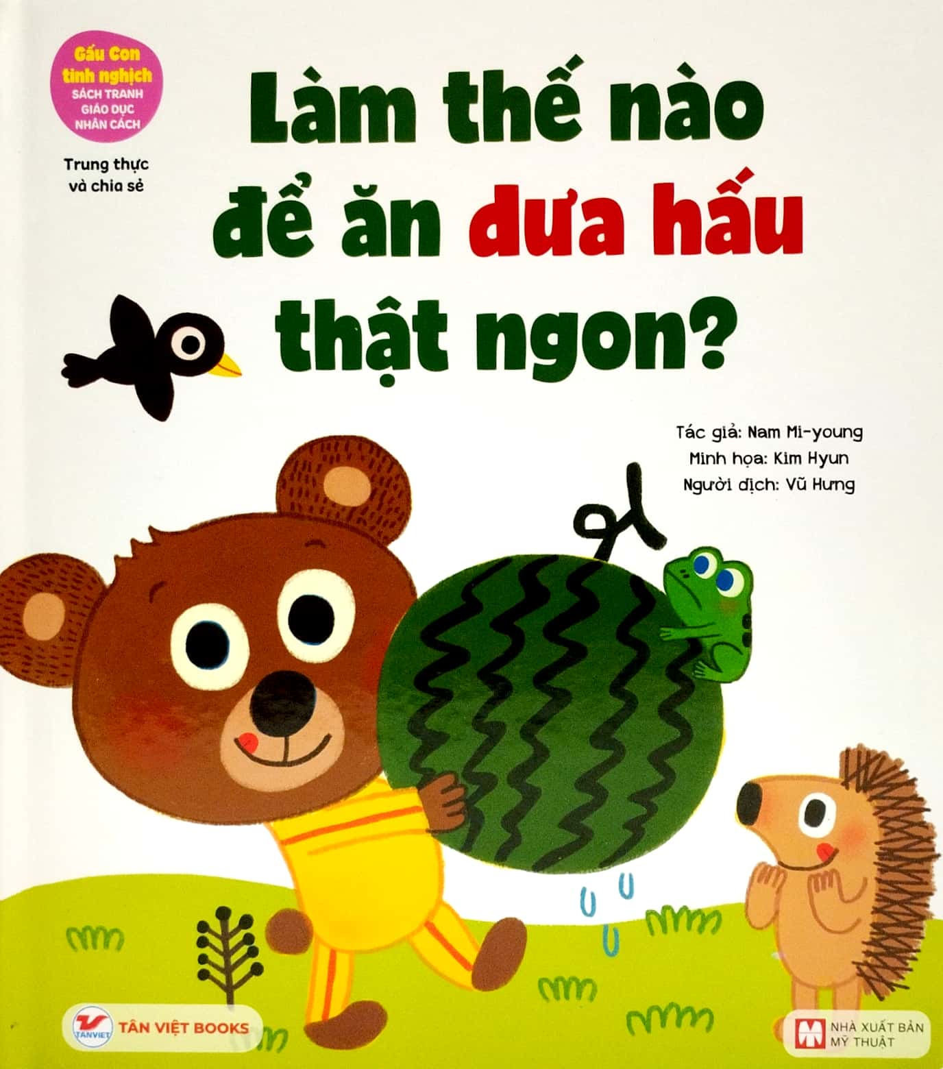 bộ sách gấu con tinh nghịch - bìa cứng (bộ 5 cuốn)