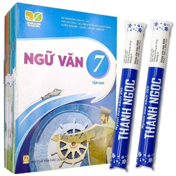 bộ sách giáo khoa bộ lớp 7 - kết nối - sách bài học (bộ 13 cuốn) (2023) + 2 bao sách tnt