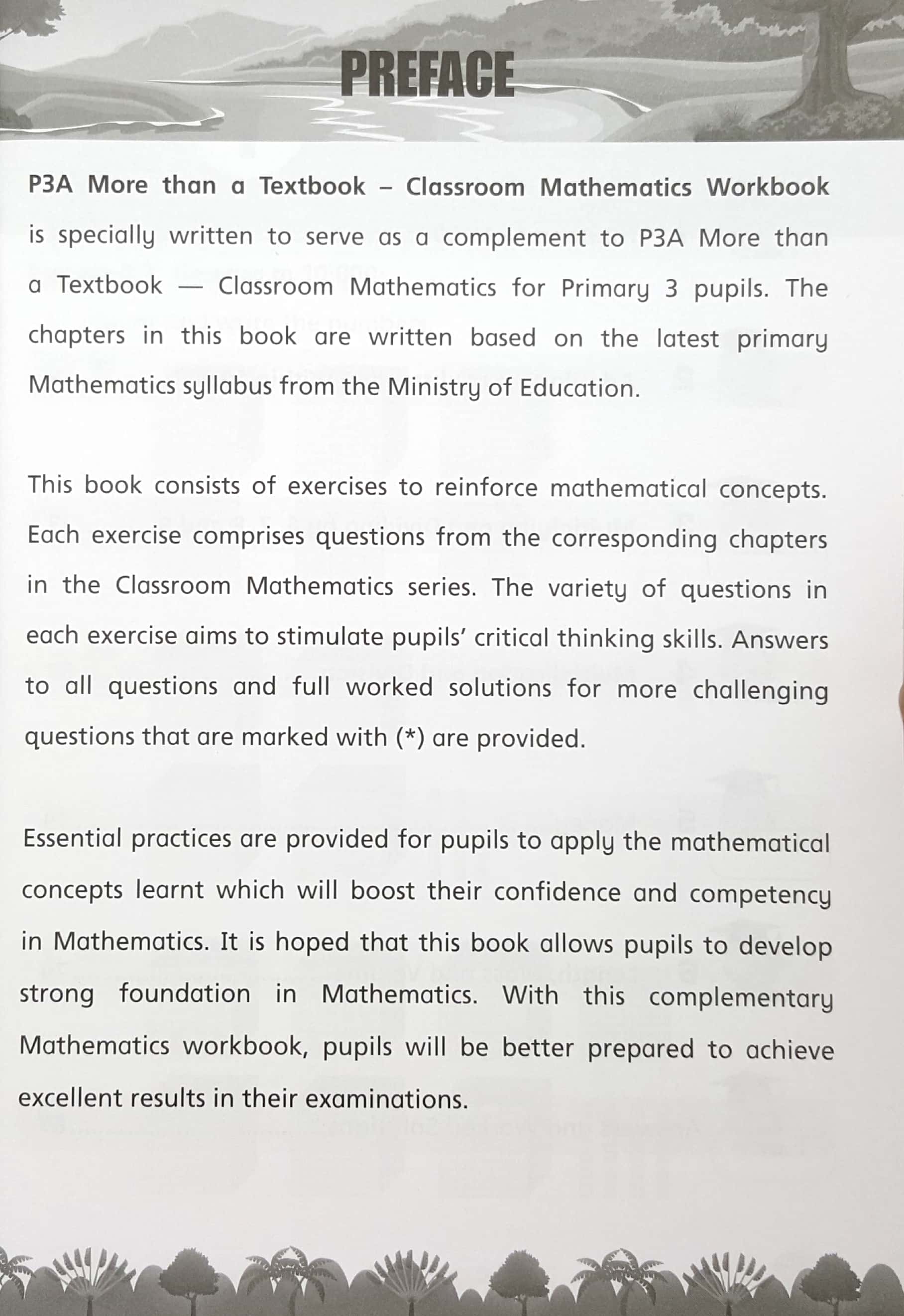 bộ sách giáo khoa toán singapore lớp 3 - workbook mathematics 3a - more than a textbook