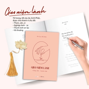 bộ sách gieo niệm lành + gặt bình an (bộ 2 cuốn)