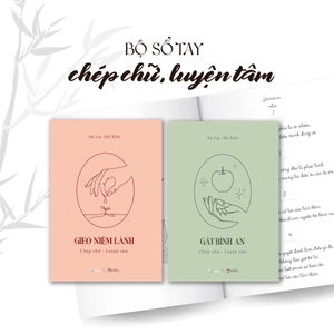 bộ sách gieo niệm lành + gặt bình an (bộ 2 cuốn)