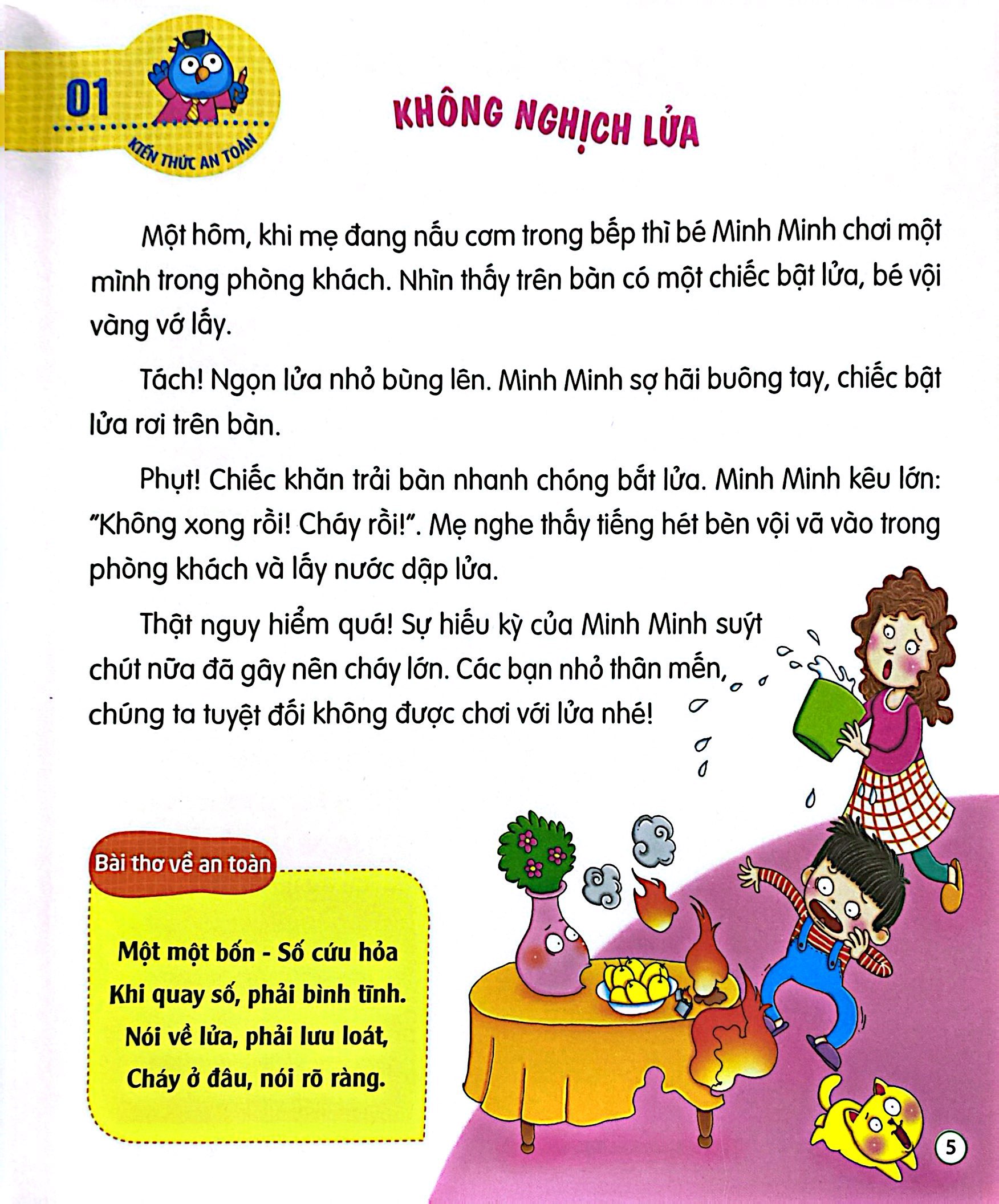 bộ sách gối đầu giường của các bậc cha mẹ - giúp con yêu trưởng thành lành mạnh - 50 kiến thức an toàn cần dạy trẻ (tái bản)