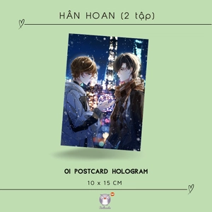 bộ sách hân hoan - tập 1 + tập 2 (bộ 2 tập) - bản đặc biệt - tặng kèm bookmark 2 mặt + postcard hologram + tranh cát