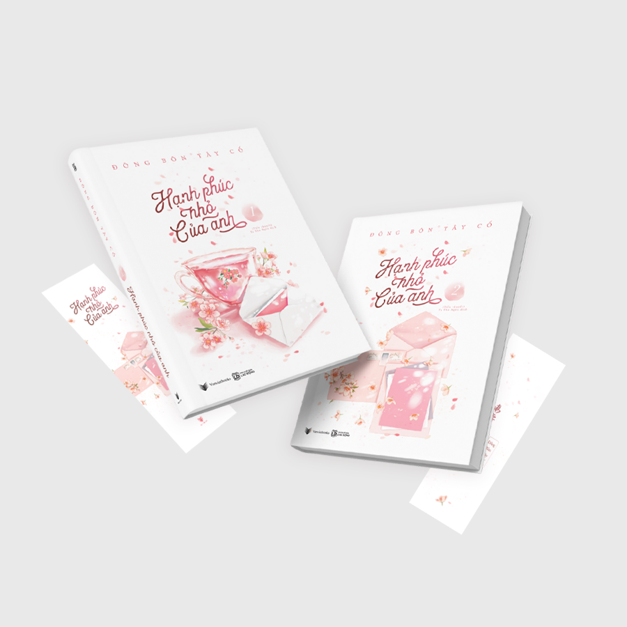 Bộ Sách Hạnh Phúc Nhỏ Của Anh - Tập 1 + Tập 2 (Bộ 2 Tập) - Tặng Kèm 2 Bookmark + 1 Tờ Gác Có Lời Nhắn Và Chữ Ký Của Tác Giả