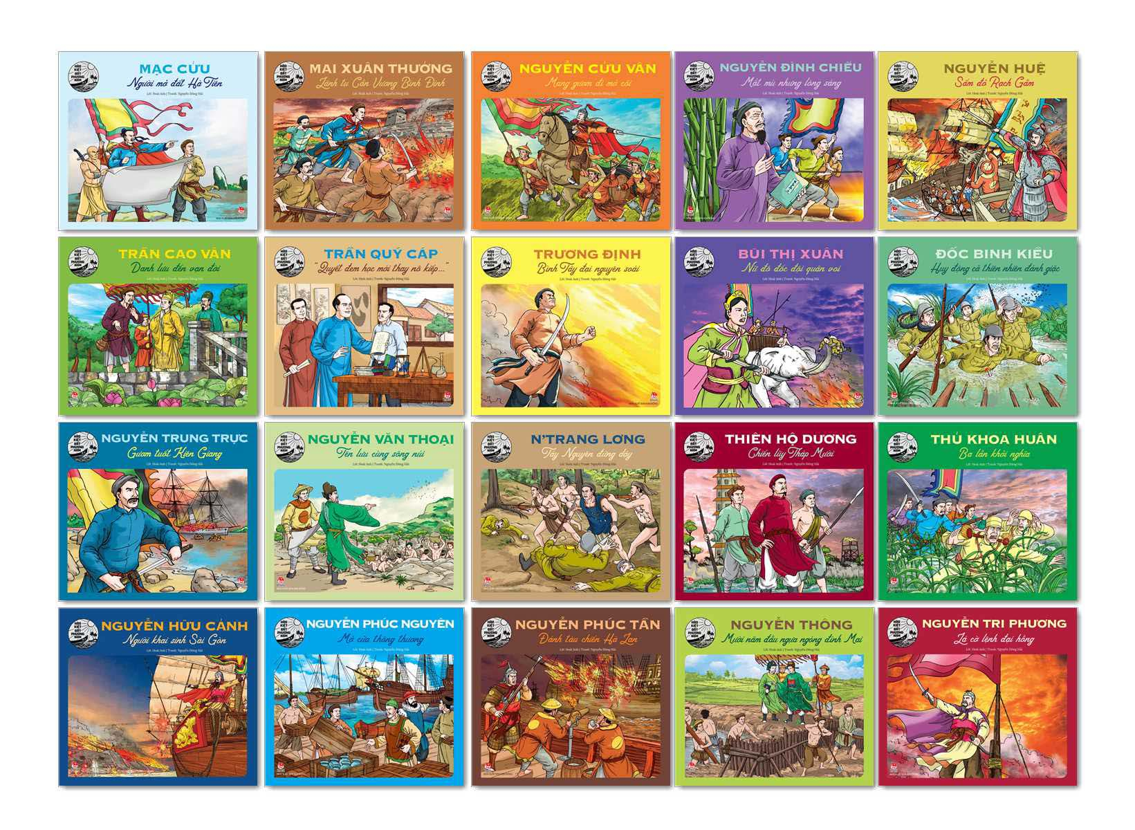 bộ sách hào kiệt đất phương nam (bộ 20 cuốn)