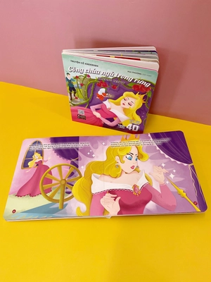 bộ sách hoạt hình song ngữ 4d - lâu đài kì bí (bộ 3 cuốn)