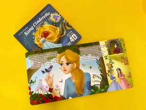 bộ sách hoạt hình song ngữ 4d - lâu đài kì bí (bộ 3 cuốn)