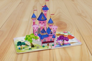 bộ sách hoạt hình song ngữ 4d - lâu đài kì bí (bộ 3 cuốn)