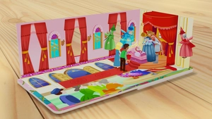 bộ sách hoạt hình song ngữ 4d - lâu đài kì bí (bộ 3 cuốn)