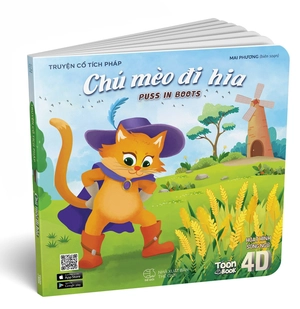 bộ sách hoạt hình song ngữ 4d - lâu đài kì bí (bộ 3 cuốn)