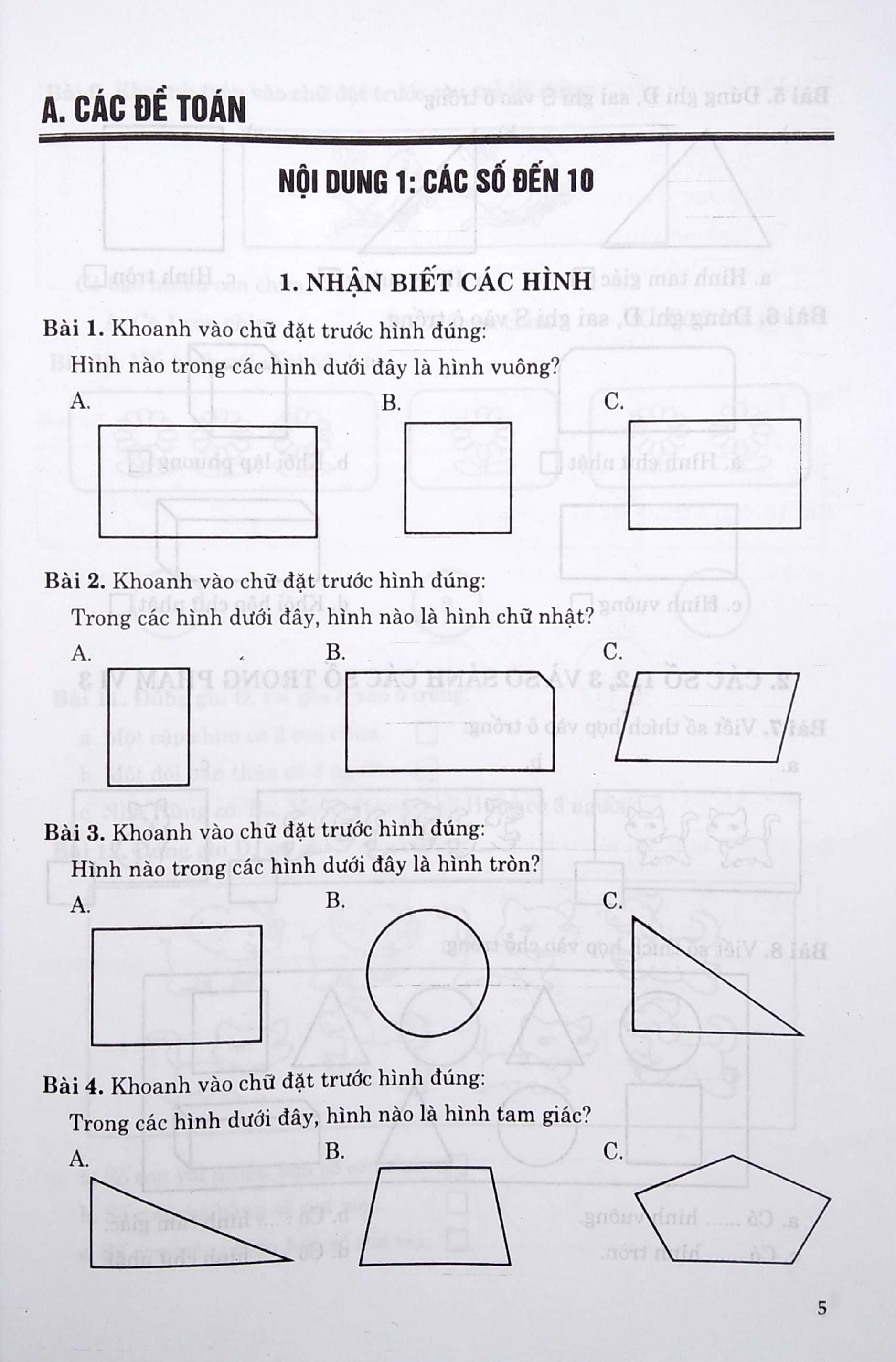 Bo Sach Hoc Tot Toan 1 + Bai Tap Trac Nghiem Toan 1 (Bo 2 Cuon) - Tang Kem Sach Cac Bai Toan Thong Minh Lop 1