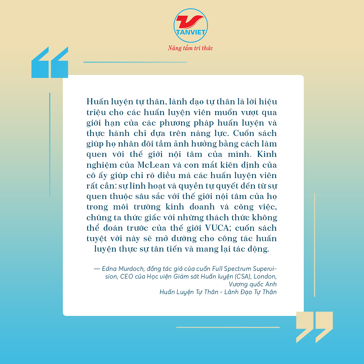 bộ sách huấn luyện tự thân, lãnh đạo tự thân + tầm nhìn chiến lược nhân sự (bộ 2 cuốn)