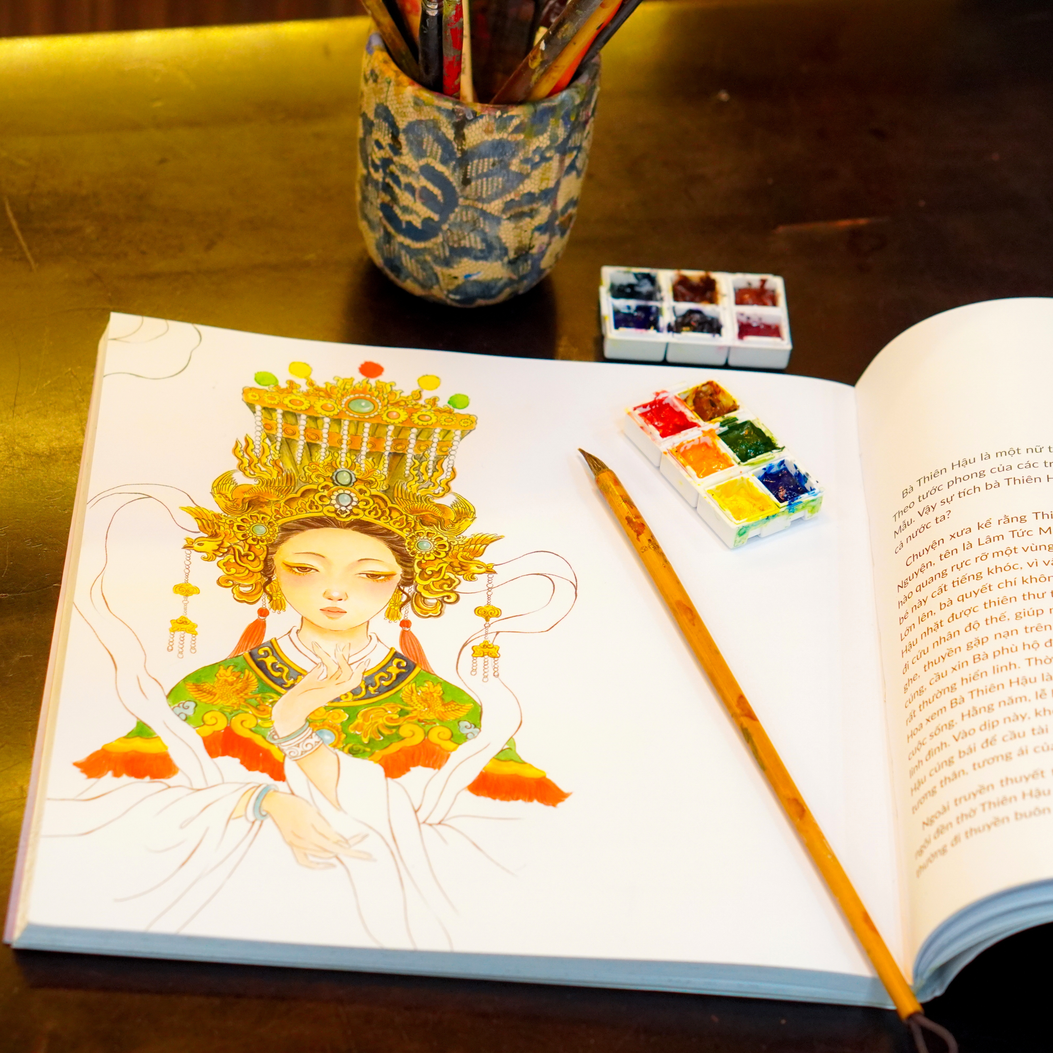 Bo Sach Huyen Tich Dan Gian - Huyen Su Viet + Dan Gian Ky Truyen (Bo 2 Cuon) - Ban Dac Biet - Tang Kem 2 Bookmark + 2 Sticker