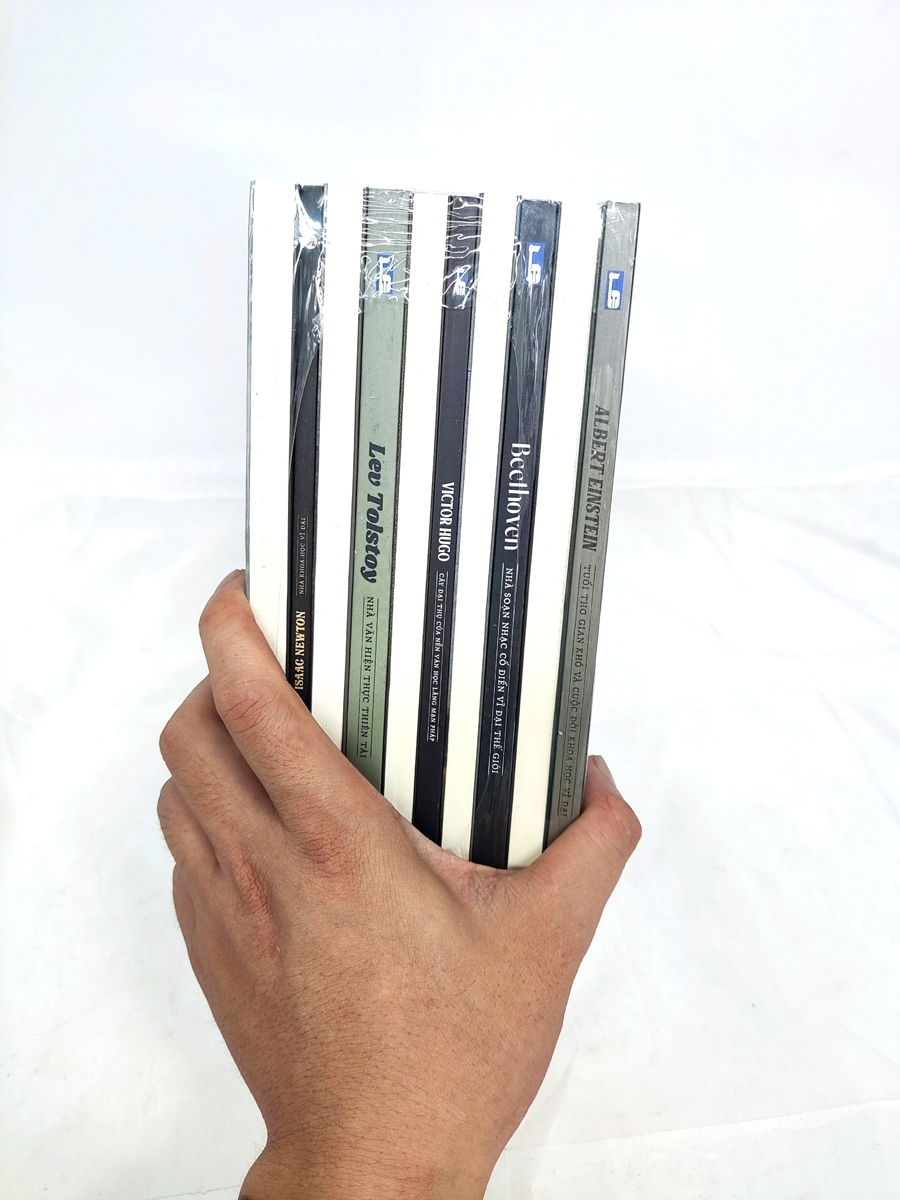 bộ sách kể chuyện cuộc đời các thiên tài (bộ 10 cuốn)